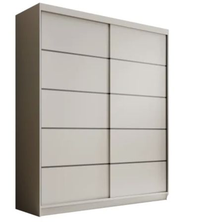 Armoire coulissante 2 portes ANLY 180 cm – Dressing moderne