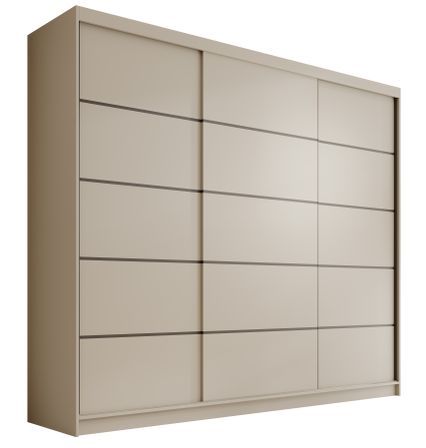Armoire coulissante 3 portes ANLY 250 cm – Grand dressing moderne et fonctionne