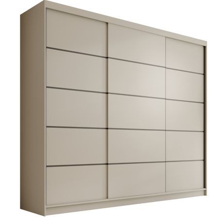 Armoire coulissante 3 portes ANLY 250 cm – Grand dressing moderne et fonctionne
