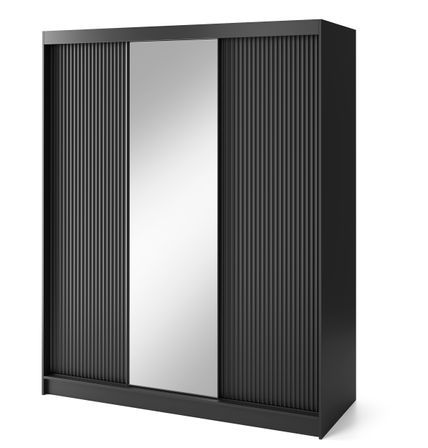 Armoire coulissante GAMA avec miroir – Moderne & profondeur visuelle