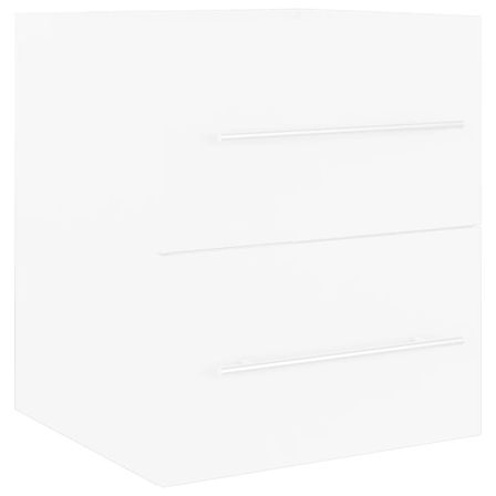 Armoire d'évier Blanc 41x38,5x48 cm