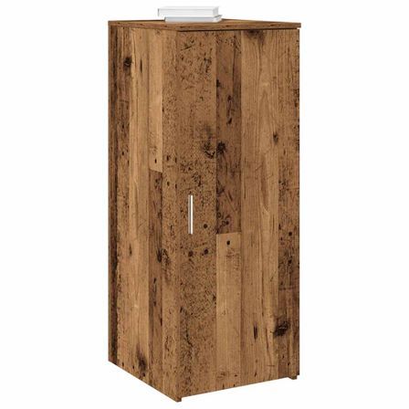 Armoire de rangement vieux bois 40x45x103,5cm bois d'ingénierie