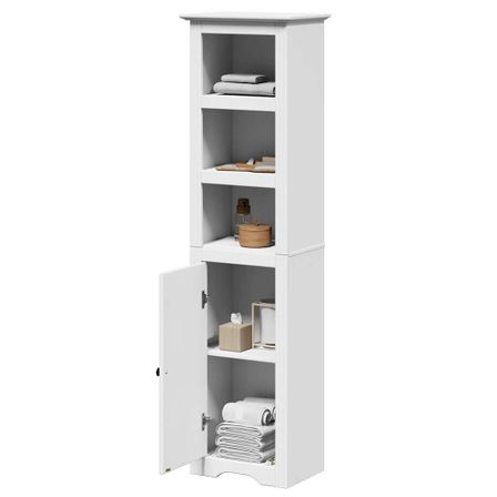 Armoire de salle de bain BODO blanc 44x30x160 cm