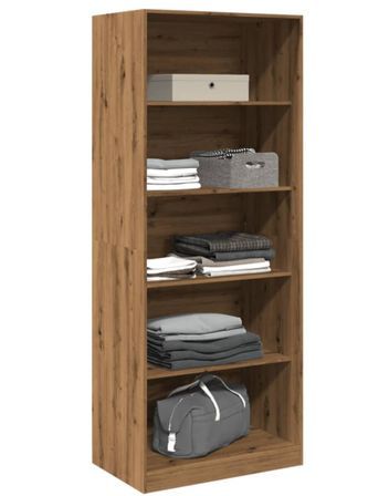 Armoire dressing 4 étagères 80 cm - Collection Taken