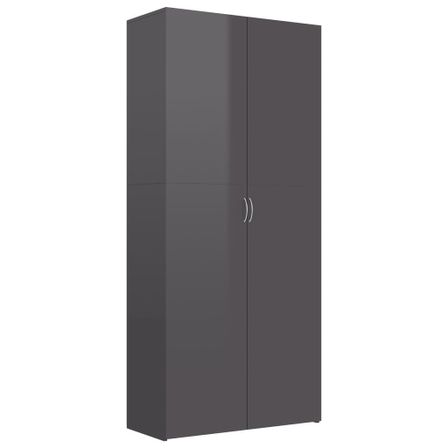 Armoire en bois 2 portes multifonctions Bakari 80 cm - Pratique et sobre