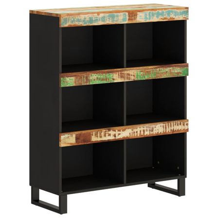 Armoire latérale 85x33x107 cm bois massif de récupération