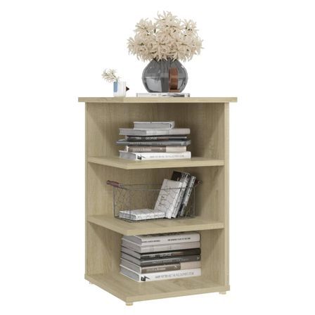 Armoire latérale Chêne sonoma 35x35x55 cm