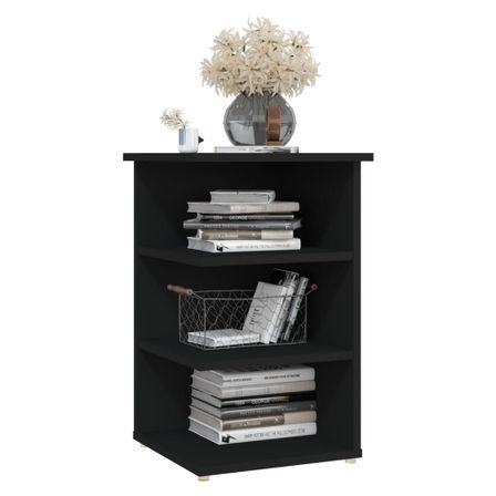 Armoire latérale Noir 35x35x55 cm