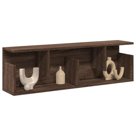 Armoire murale 100x20x30 cm chêne marron bois d'ingénierie