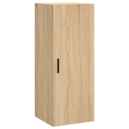Armoire murale chêne sonoma 34,5x34x90 cm