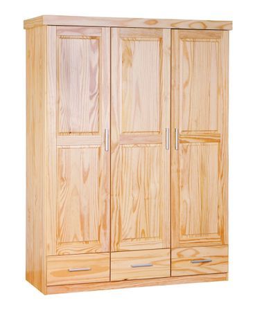 Armoire Pin massif naturel Fabio