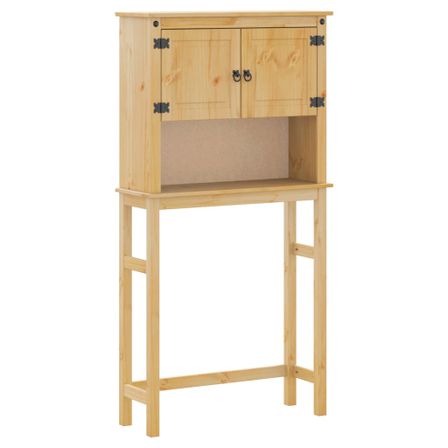 Armoire pour machine à laver salle de bain Corona pin massif