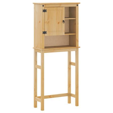 Armoire pour machine à laver salle de bain Corona pin massif