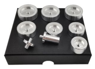 Assortimento 7 Tasselli In Alluminio & Derlin Per Installare Ghiere - Set Of 7 Aluminum & Derlin Dowels To Place Bezels RR106017