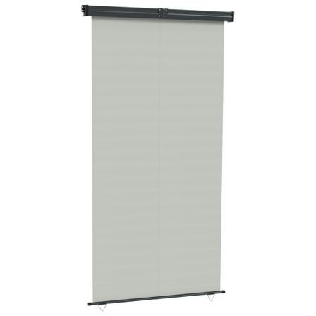 Auvent latéral de balcon 140x250 cm Gris