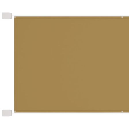Auvent vertical Beige 100x800 cm Tissu oxford