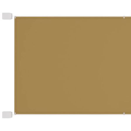 Auvent vertical Beige 180x600 cm Tissu oxford