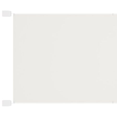 Auvent vertical Blanc 60x600 cm Tissu oxford