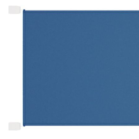 Auvent vertical Bleu 60x360 cm Tissu oxford
