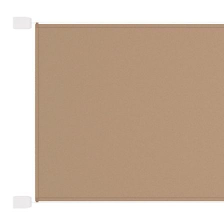 Auvent vertical Taupe 180x800 cm Tissu oxford