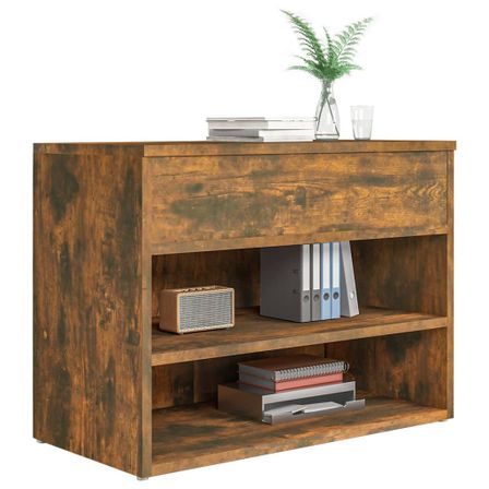 Banc à chaussures en bois Borka L 60 x H 45 cm - Compact et Pratique