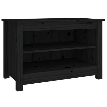 Banc à chaussures en bois massif Klouda – Élégant et fonctionnel