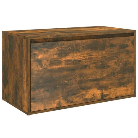 Banc avec coffre de rangement en bois Klazika L 80 x H 45 x P 40 cm – Pratique et intemporel