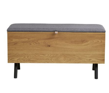 Banc BARCO avec rangement – Élégance naturelle et fonctionnalité moderne