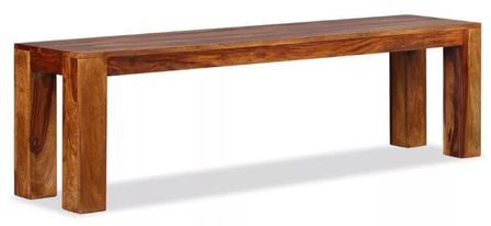 Banc bois massif sesham Boken 160 cm