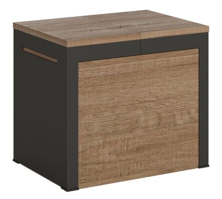 Banc extensible bois et métal 55 à 305 cm Walk