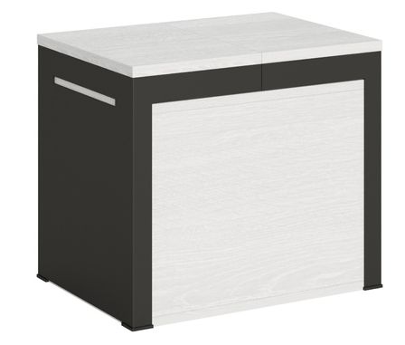 Banc extensible bois et métal 55 à 305 cm Walk