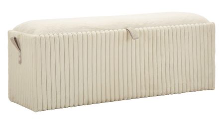 Banc Göteborg avec rangement design scandinave élégant