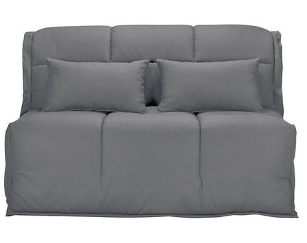 Banquette BZ microfibre 140x200 cm Matelas Naturalys 15 cm Biolys