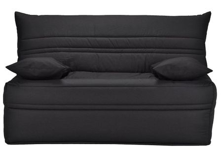 Banquette BZ tissu matelas Sofaconfort 9 cm Optale 143 cm