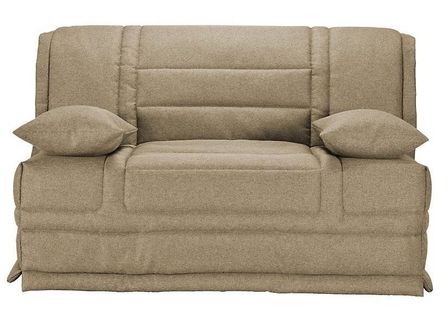 Banquette BZ tissu matelas Starconfort 15 cm Pardo