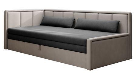 Banquette convertible 3 places FIGO en tissu – 214 cm