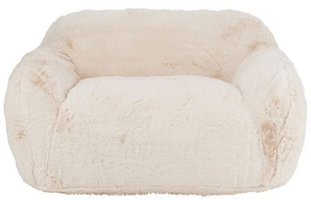 Banquette design KUTY 152 cm - Luxe et douceur avec effet peluche