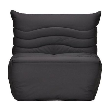 Banquette lit accordéon 1 place 90x190 cm matelas 12 cm Brioca