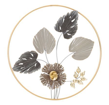 Barre de panneau mural en fer cm ø 65,4x4,4