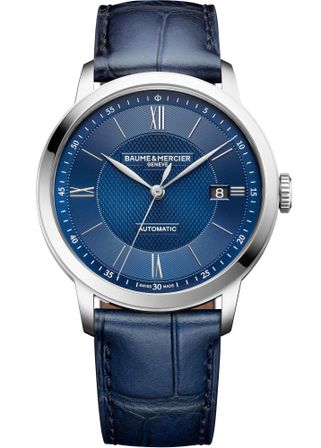 Baume & Mercier Classima. Date - Blue MOA10879