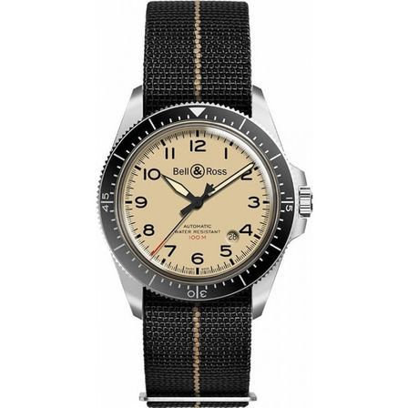 Bell & Ross Military Beige BRV292-BEI-ST-SF