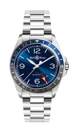 Bell & Ross Vintage Gmt BRV293-BLU-ST_SST