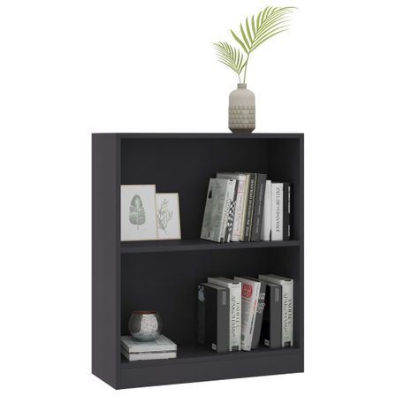 Bibliothèque Gris 60 x 24 x 74,5 cm