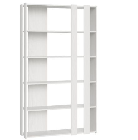 Bibliothèque moderne en bois Kivaly