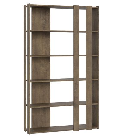 Bibliothèque moderne en bois Kivaly