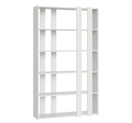 Bibliothèque moderne en bois Sanka