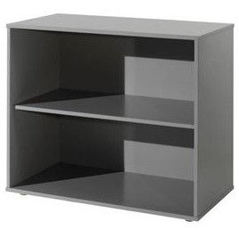 Bibliothèque pin massif gris Pinie