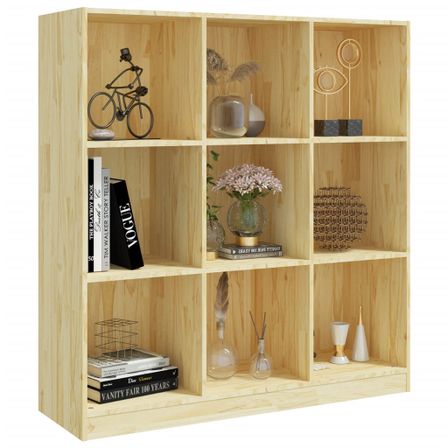 Bibliothèque/Séparateur de pièce 104x33,5x110 cm Pin massif