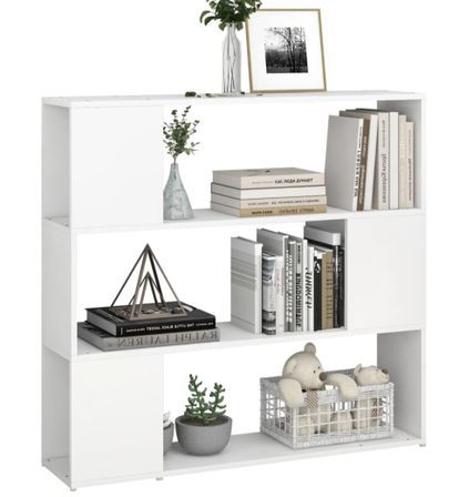 Bibliothèque séparateur en bois Driko 100 cm - Simple et moderne