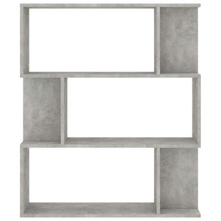 Bibliothèque séparateur en bois Mikola 80 cm - Simple et moderne